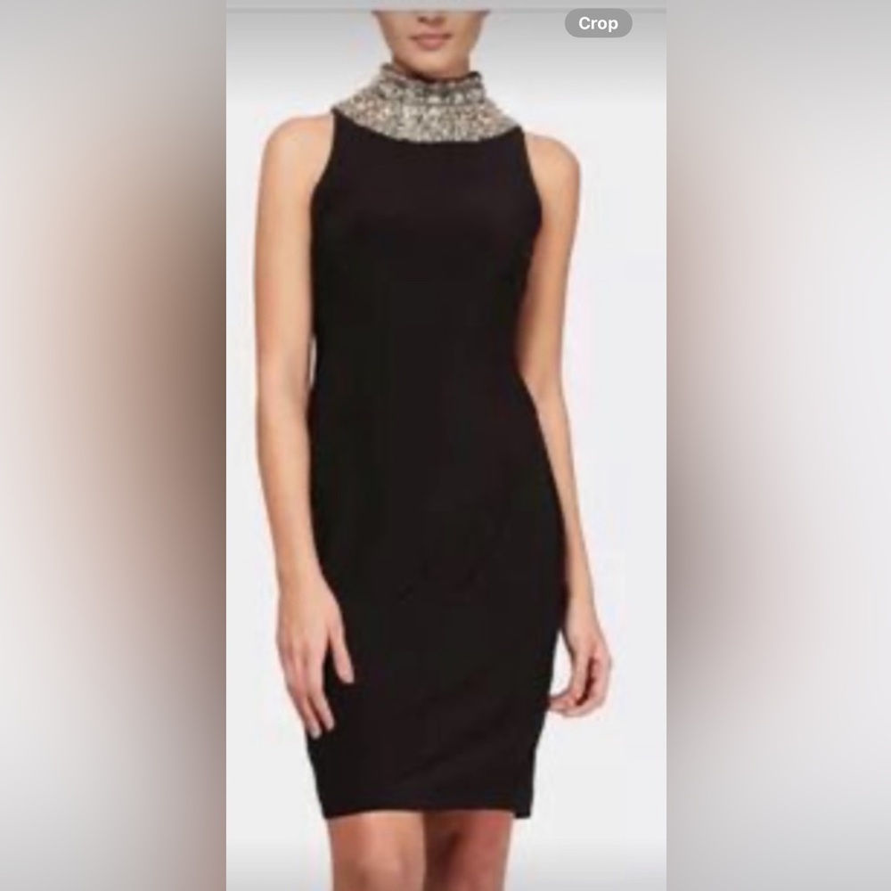 Elegant Beaded black Dress